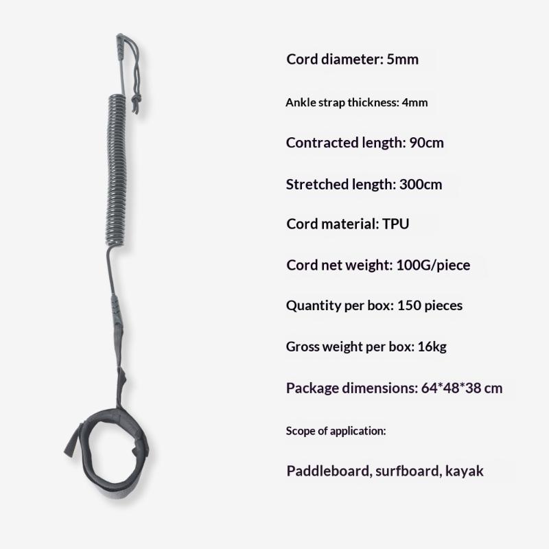 1PC Surf Sup 10 Feet Ankle Lea - Surfboard Leash Ankle บทวิจารณ์และราคา