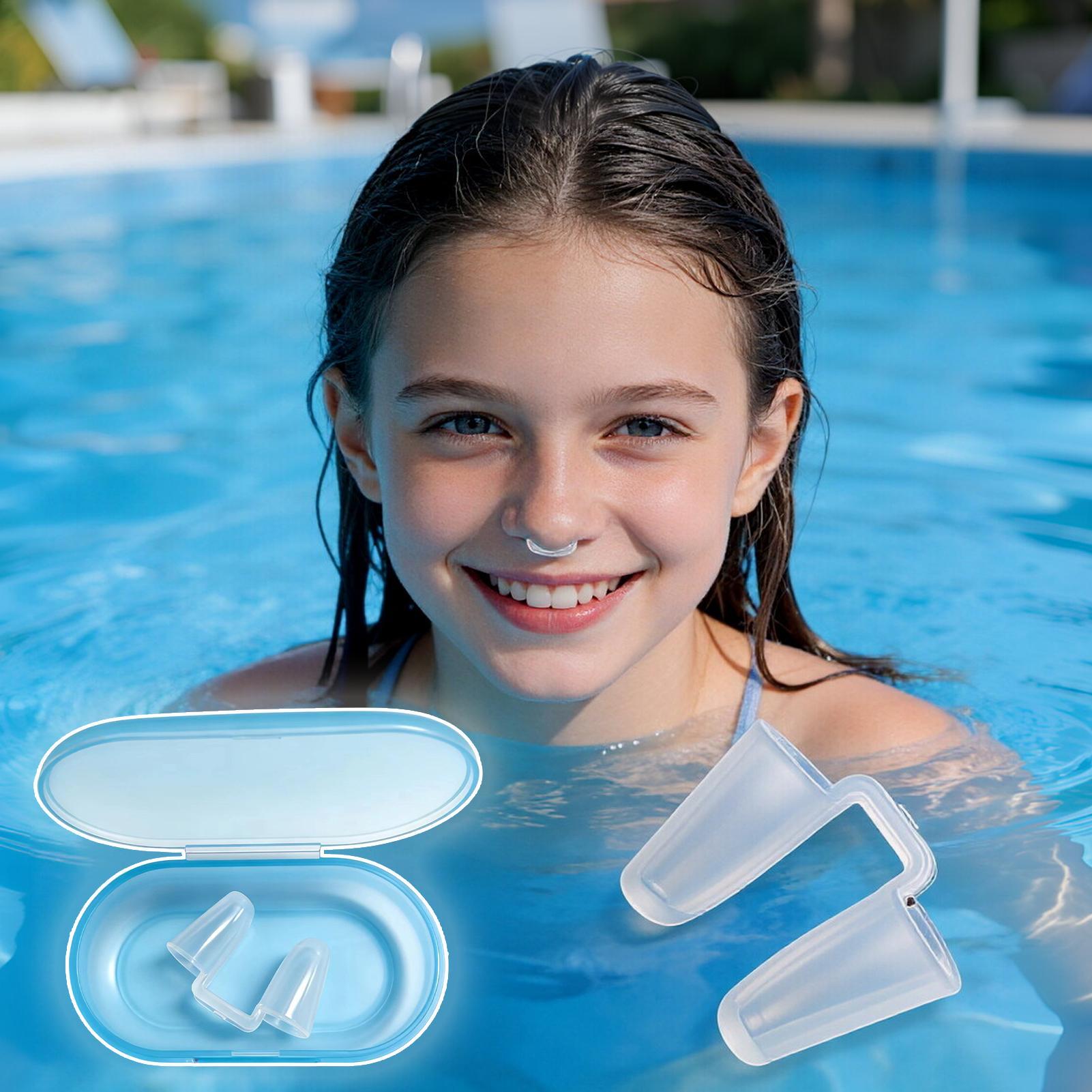 Silicone Nose Clips Swimming A - Snorkel Dry Top บทวิจารณ์และราคา