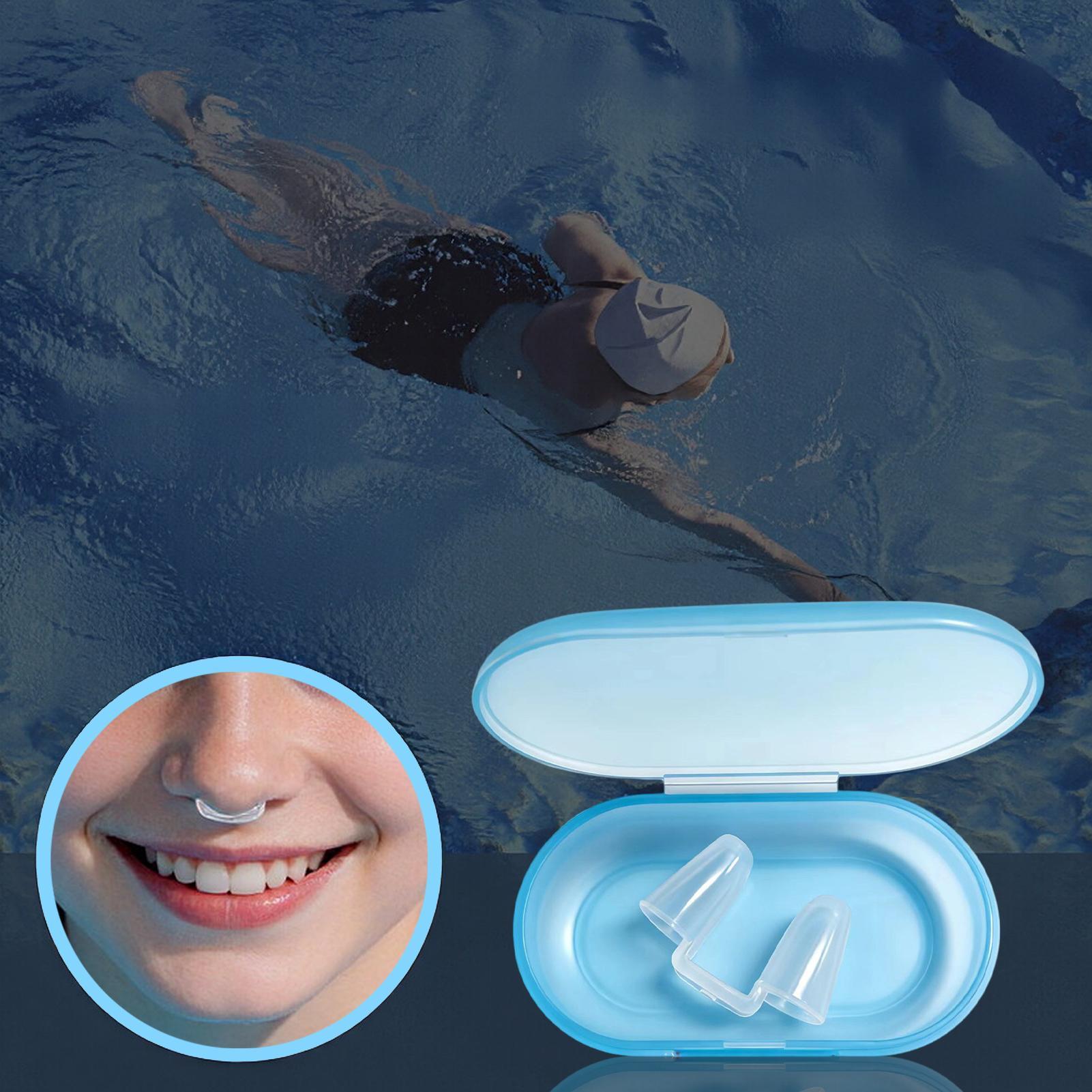 Silicone Nose Clips Swimming A - Snorkel Dry Top บทวิจารณ์และราคา