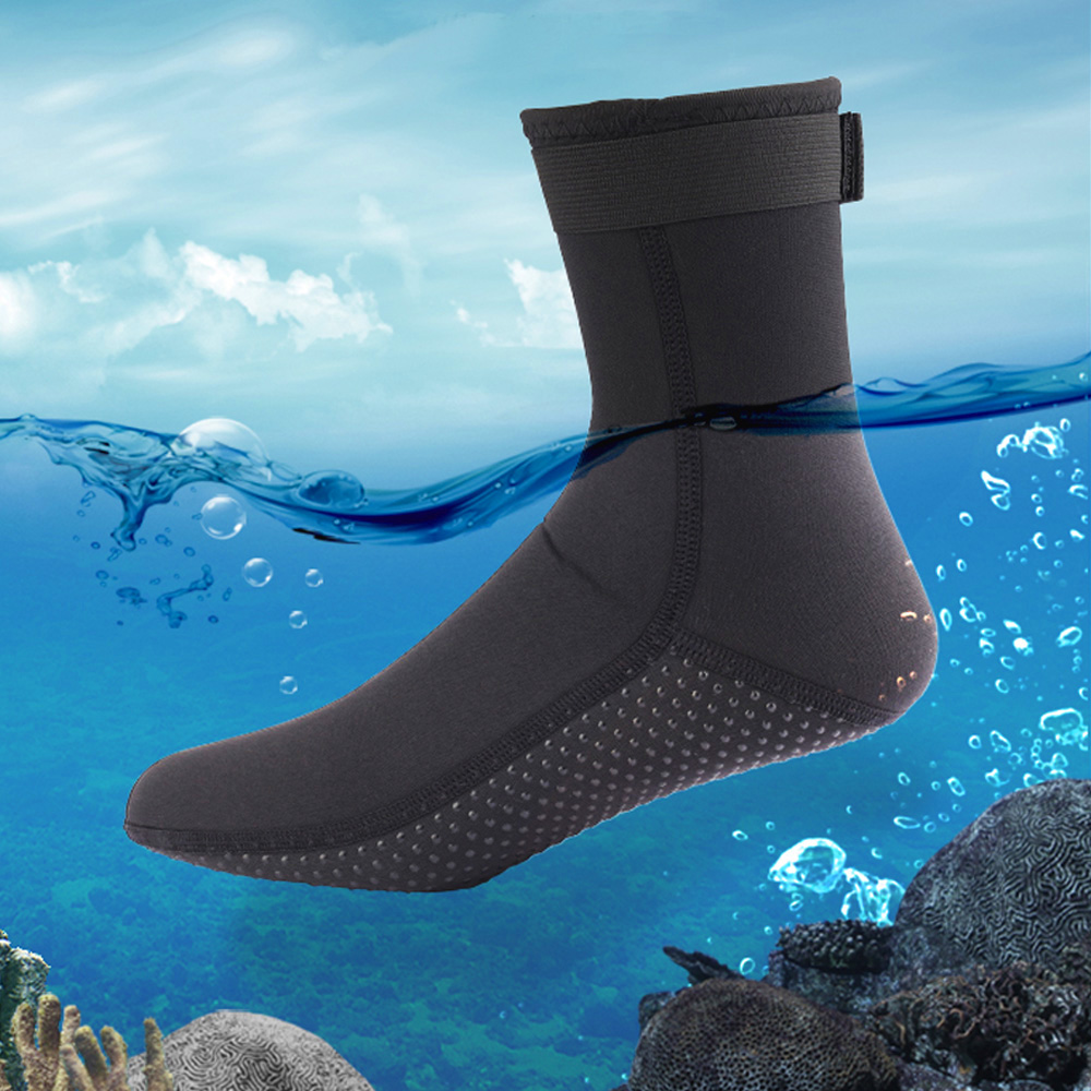 3mm&5mm Neoprene Diving Socks  - Snorkel Dry Top บทวิจารณ์และราคา