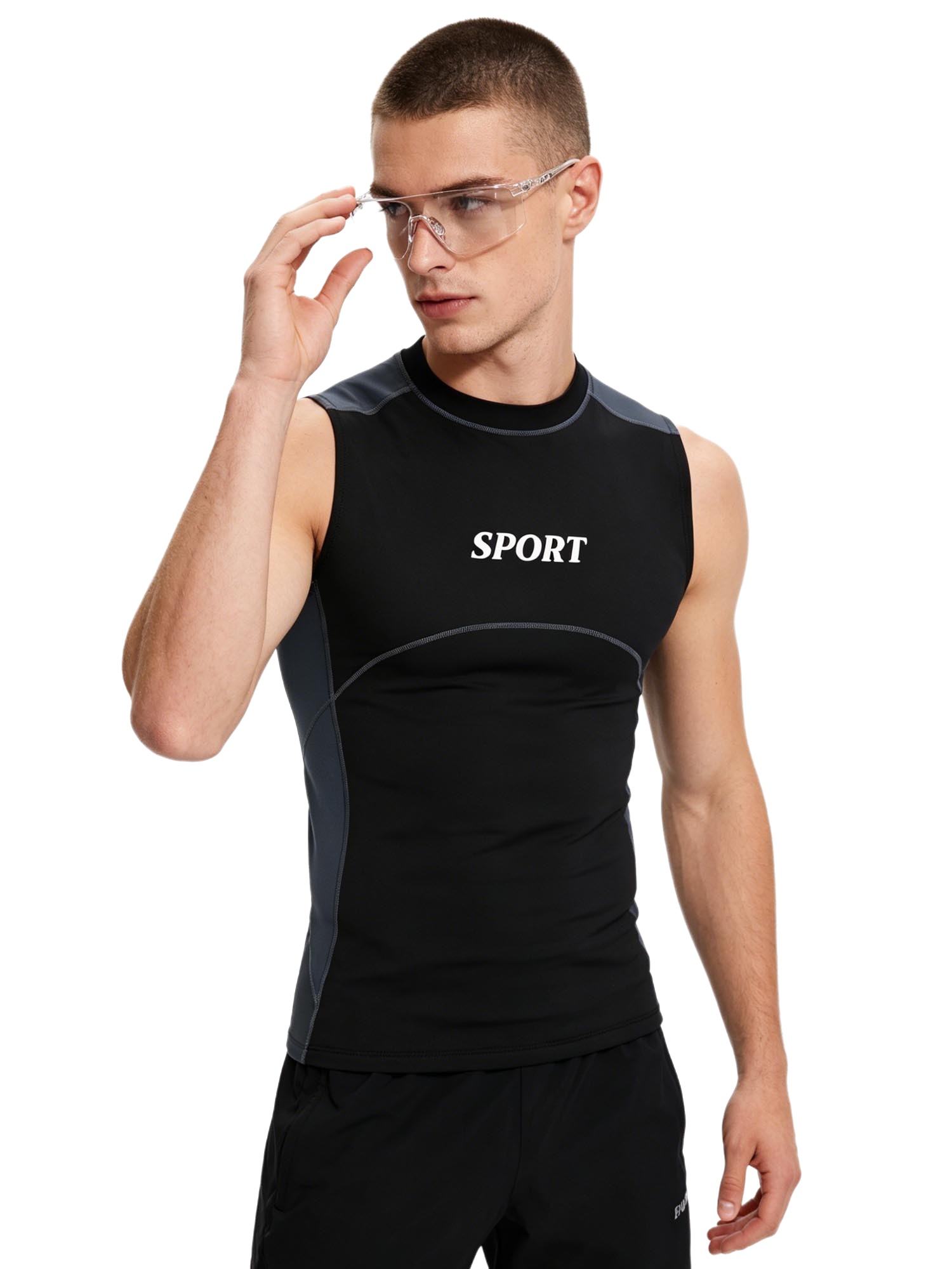 Mans Compression Tank Top Pull - Snorkel Dry Top บทวิจารณ์และราคา