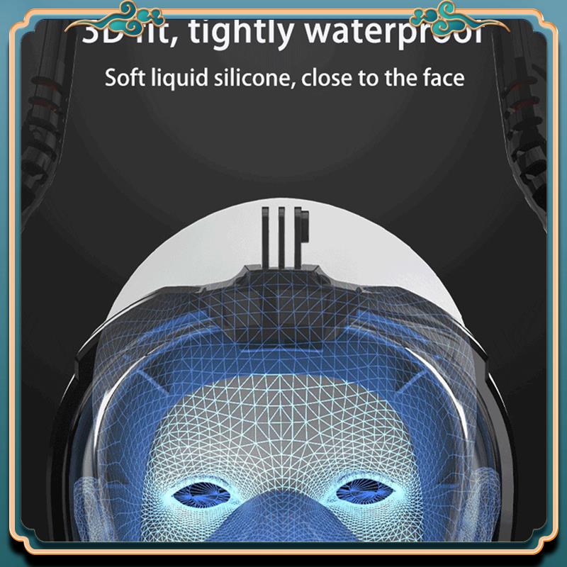 Latest Snorkeling Mask Double  - Snorkel Dry Top บทวิจารณ์และราคา