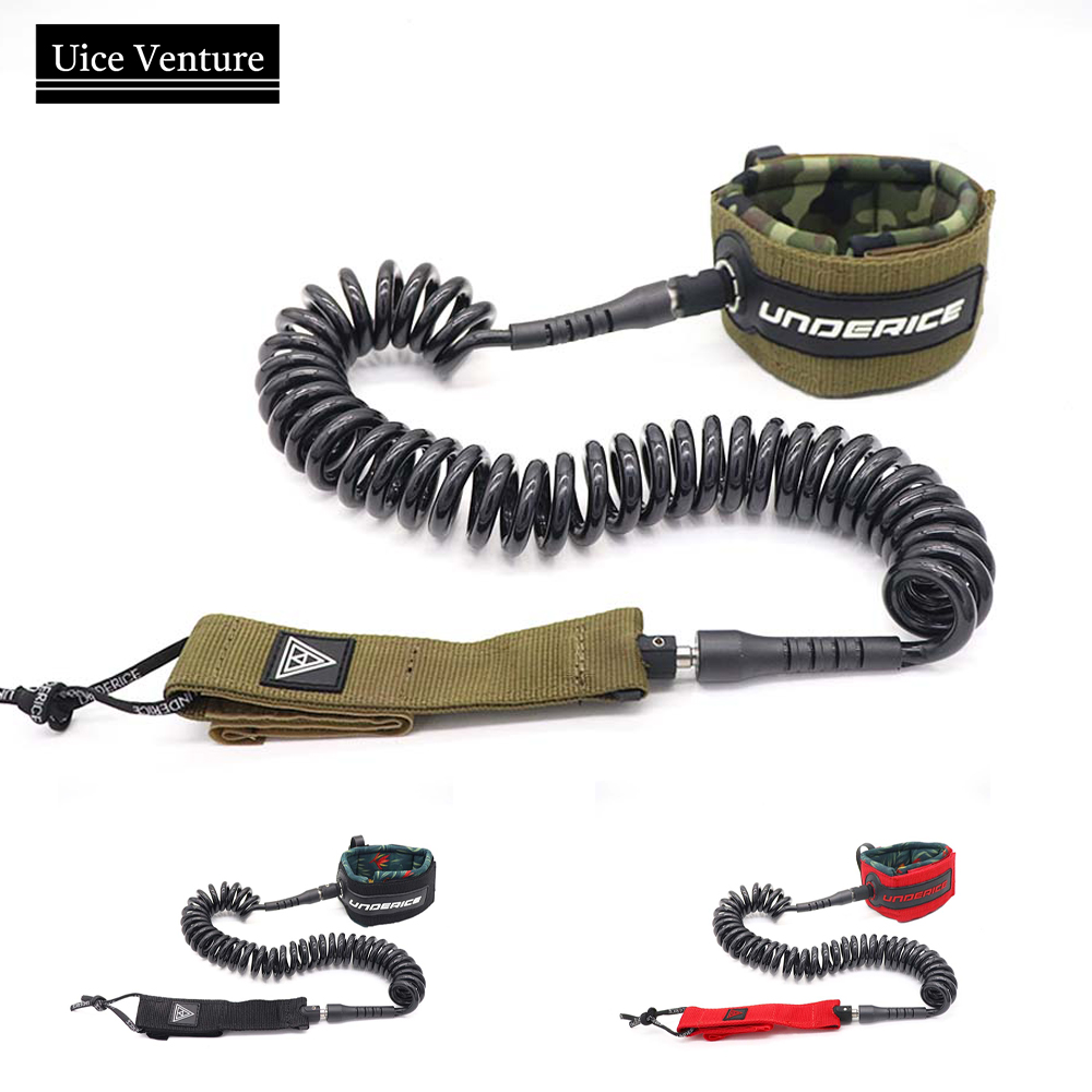 SUP Paddle Leash 7MM 11-10FT S - Surfboard Leash Ankle บทวิจารณ์และราคา