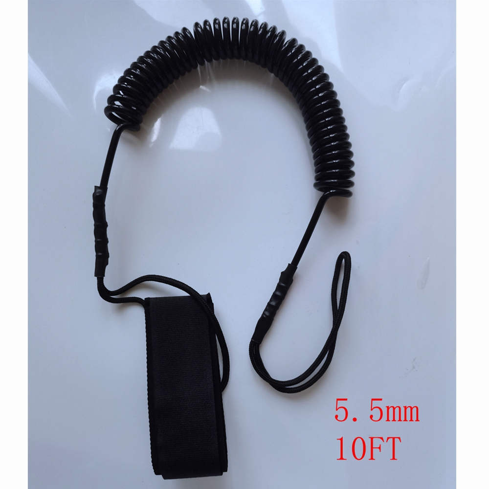 5.5MM 10FT Fiberglass Surfboar - Surfboard Leash Ankle บทวิจารณ์และราคา