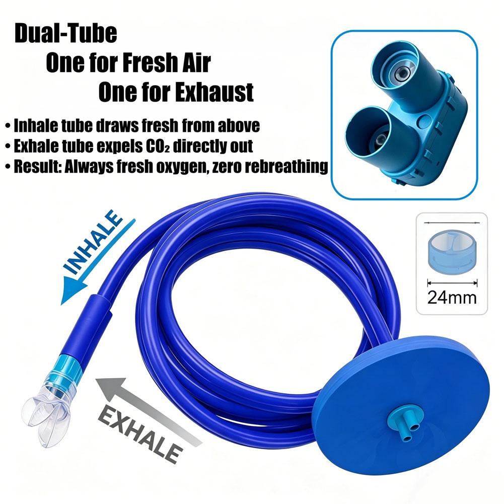 1.5m/3m Silicone Snorkel Hose  - Snorkel Dry Top บทวิจารณ์และราคา