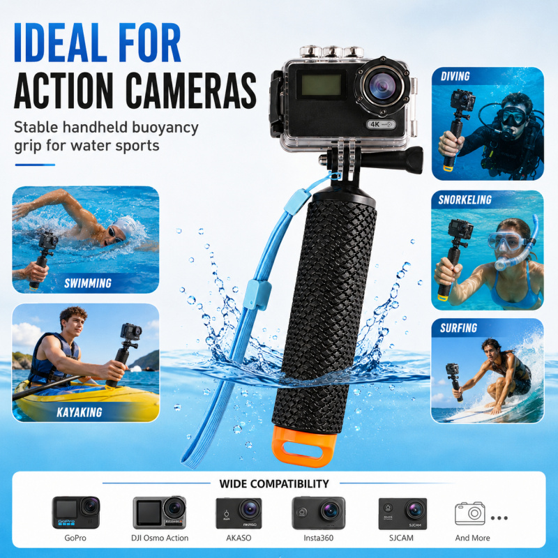 Floating Selfie Stick for Acti - Snorkel Dry Top บทวิจารณ์และราคา