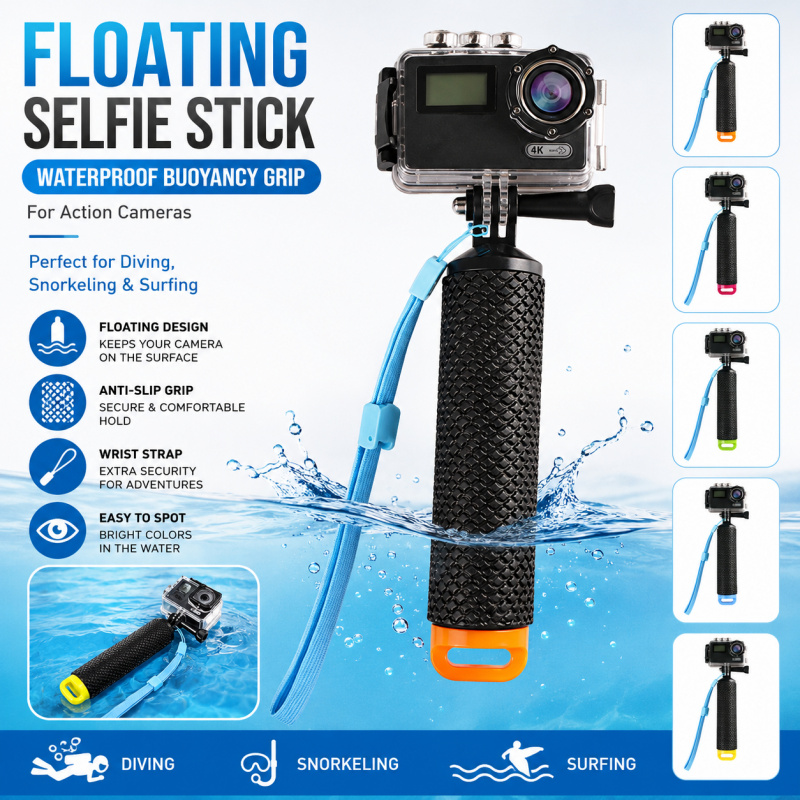 Floating Selfie Stick for Acti - Snorkel Dry Top บทวิจารณ์และราคา