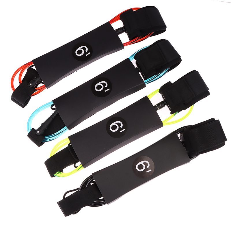 1Pc Surf Leash 6ft Surfboard S - Surfboard Leash Ankle บทวิจารณ์และราคา