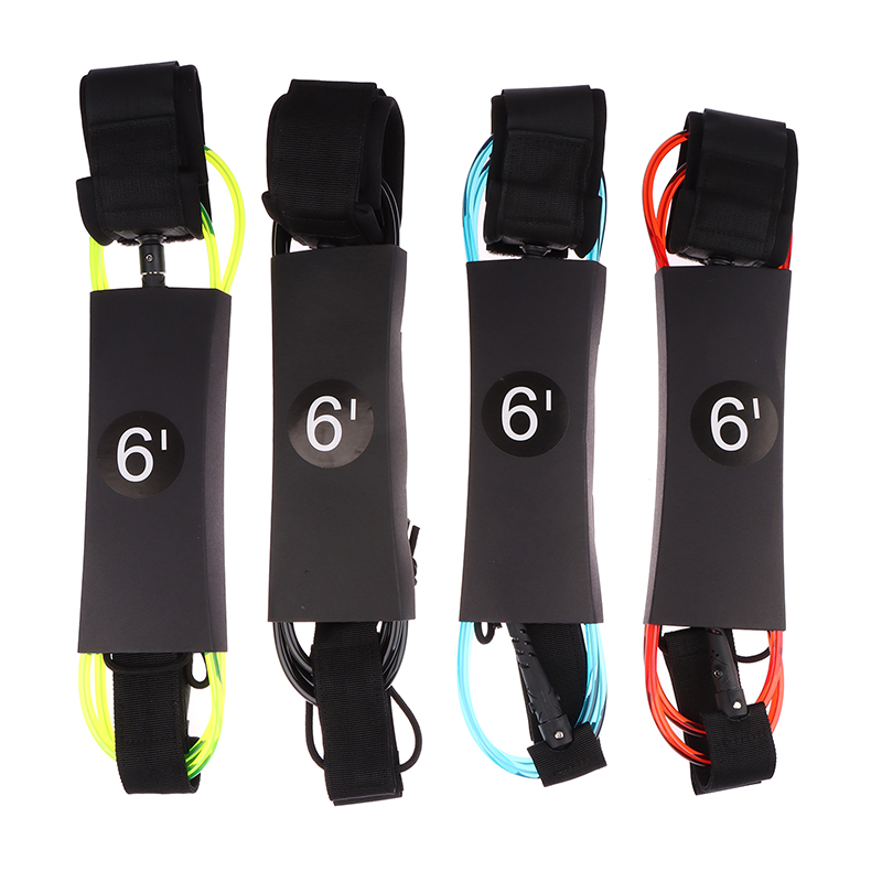 1Pc Surf Leash 6ft Surfboard S - Surfboard Leash Ankle บทวิจารณ์และราคา