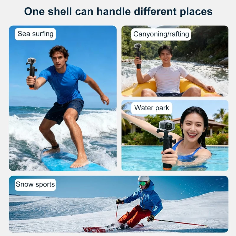 Underwater Diving Housing Prot - Snorkel Dry Top บทวิจารณ์และราคา