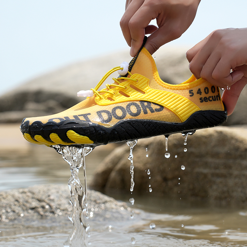 Men Water Shoes Beach Barefoot - Snorkel Dry Top บทวิจารณ์และราคา