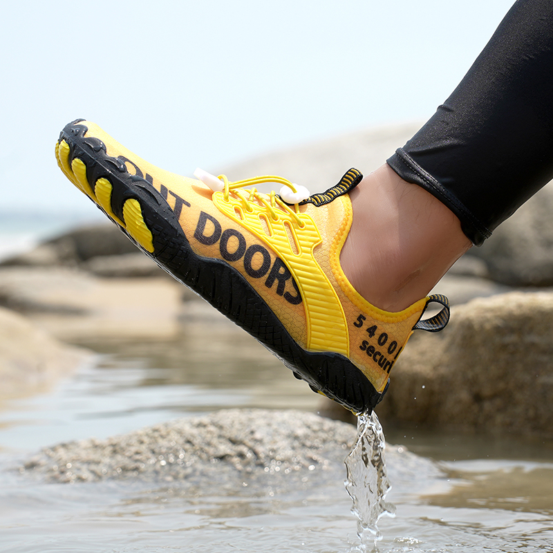 Men Water Shoes Beach Barefoot - Snorkel Dry Top บทวิจารณ์และราคา