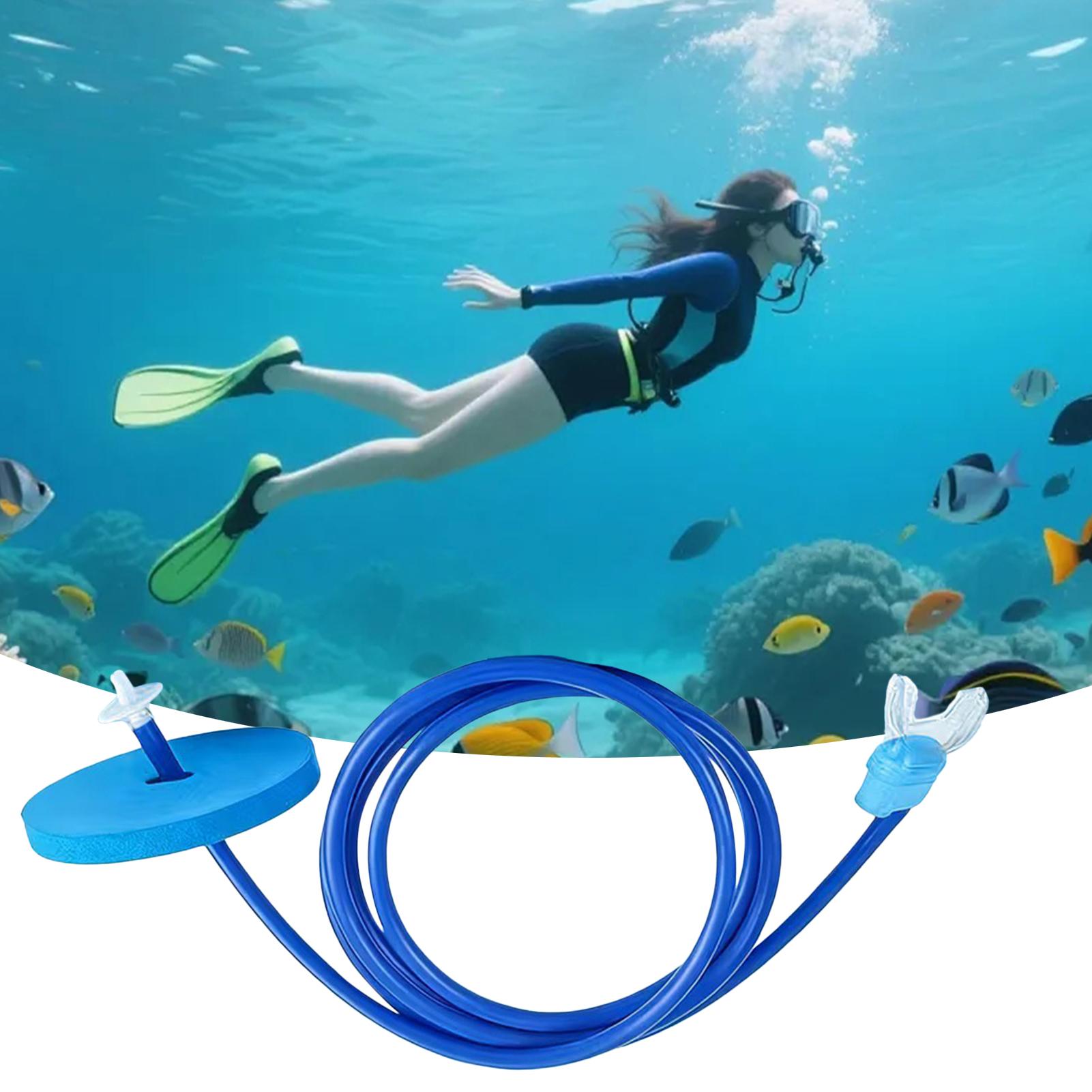 Diving Breathing Tube Silicone - Snorkel Dry Top บทวิจารณ์และราคา