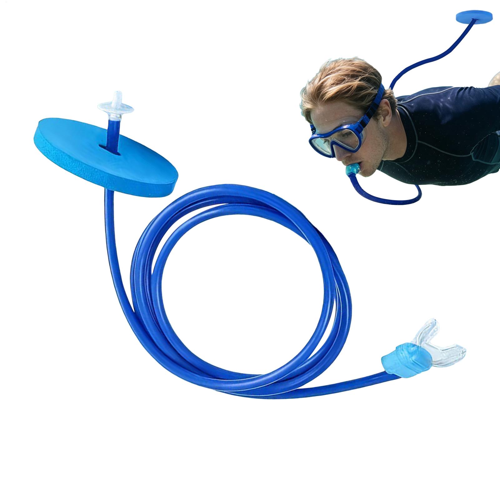 Diving Breathing Tube Silicone - Snorkel Dry Top บทวิจารณ์และราคา